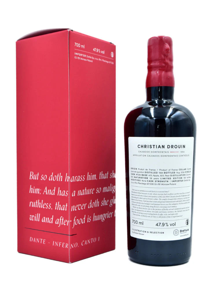 Christian Drouin 1964 The Sins – Gluttony, Robert Bauer and Distilia 58yr 47,9%