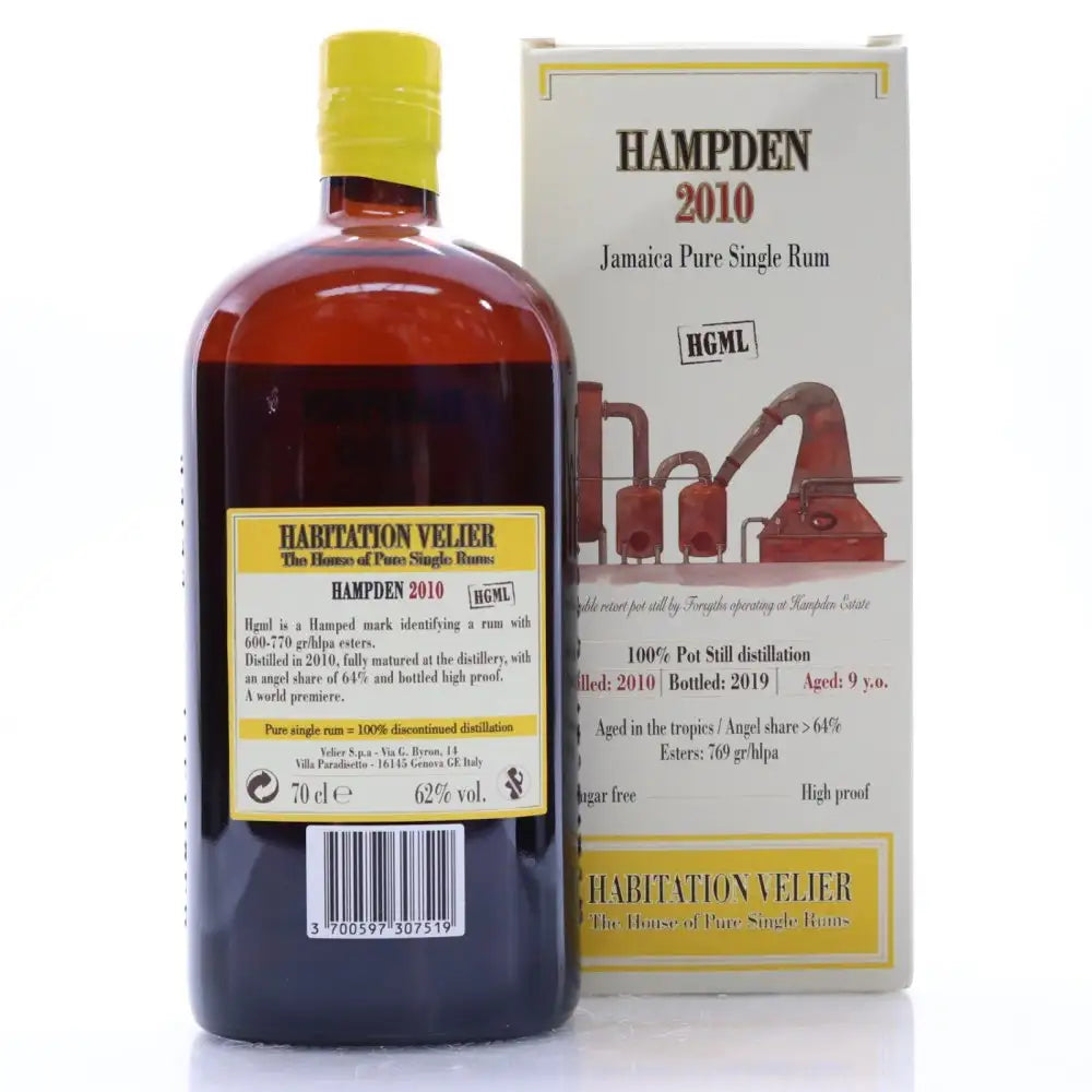 Hampden HGML 2010 Habitation Velier 9yo 62%