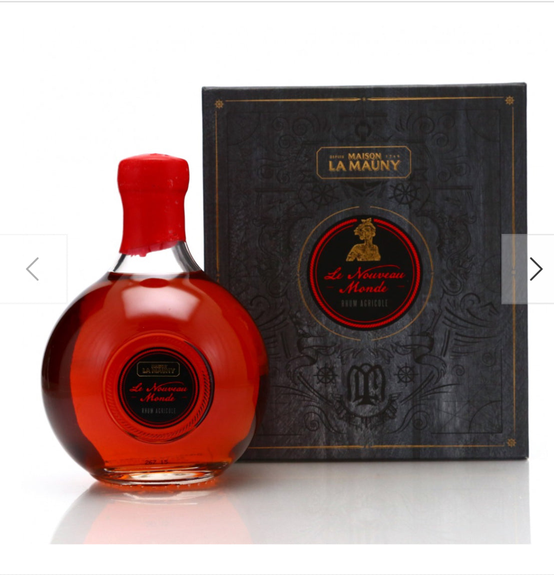 La Mauny Rhum Agricole Le Nouveau Monde 40%