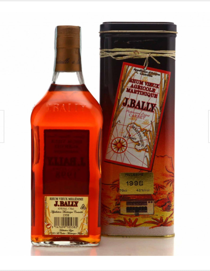 J. Bally 1998 Rhum Vieux 43%