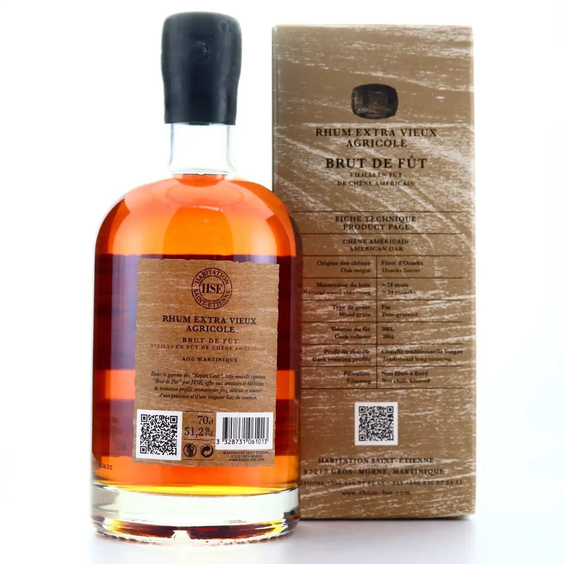 Sample HSE 2007 chêne américain 10yr 51,2% 3cl