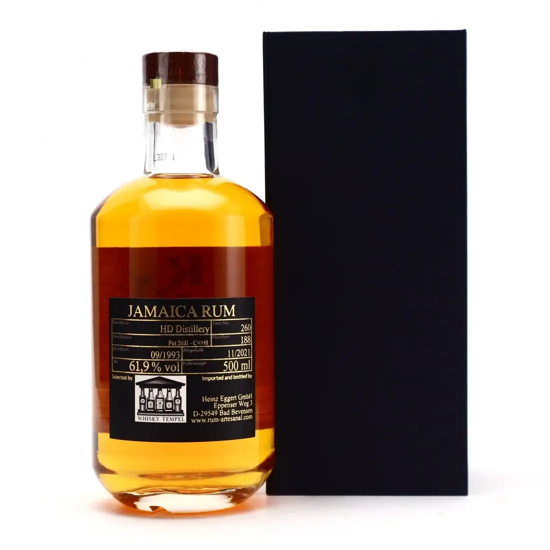Sample Hampden 1993 RA (Whiskytempel) C<>H 28yr 61,9% 3cl