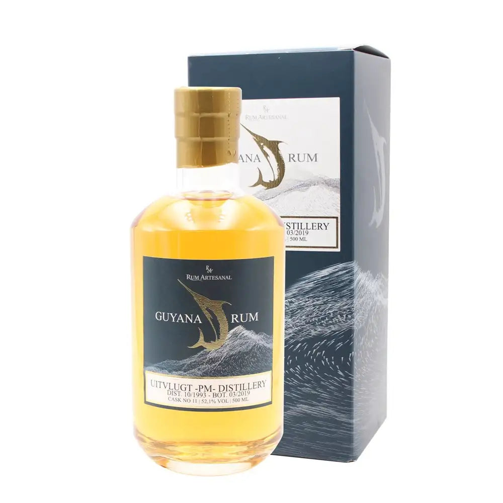Sample Uitvlugt 1993 RA Guyana Rum PM 25yr 52,1% 3cl