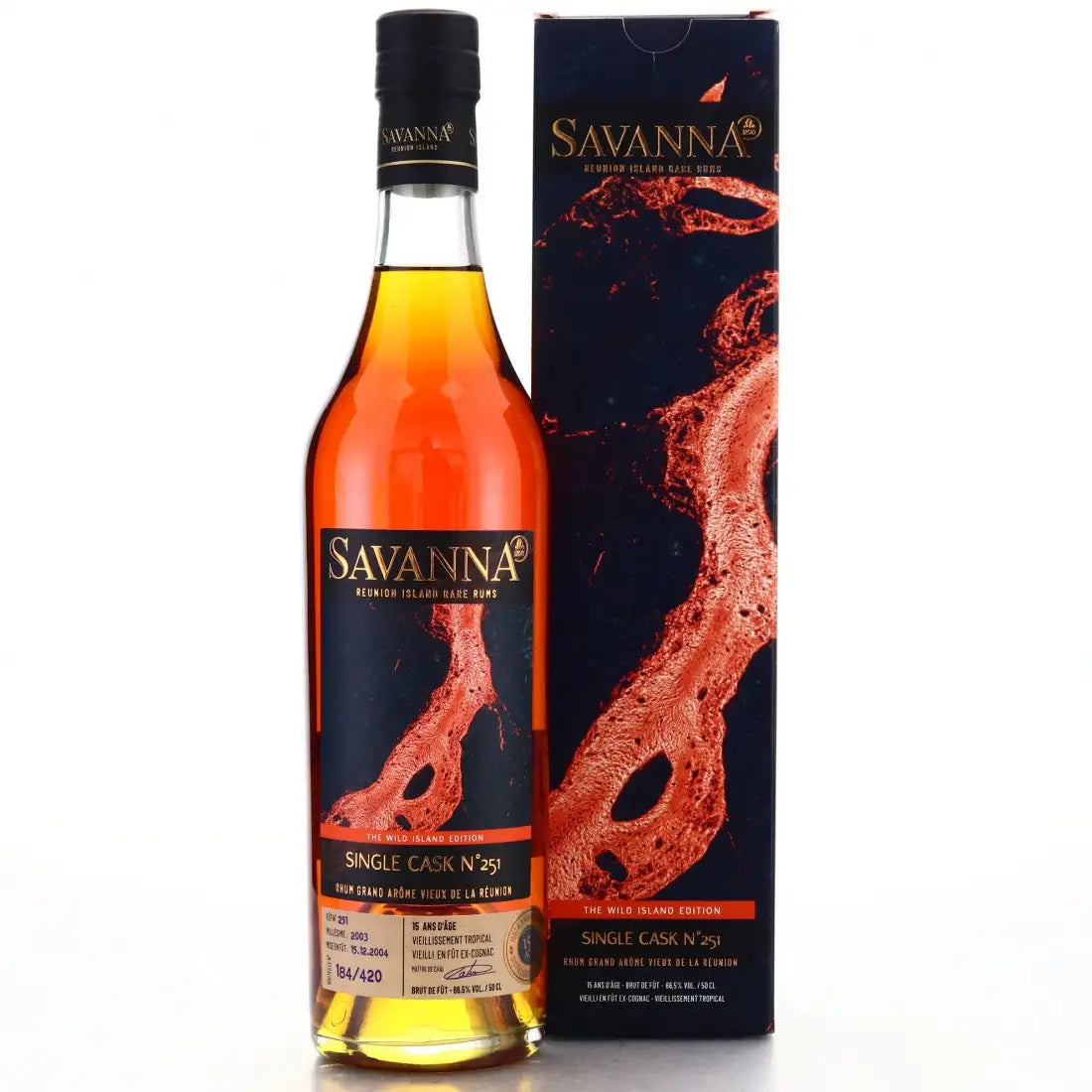 Savanna 2003 The Wild Island Edition - Lave 15yr 66,5%