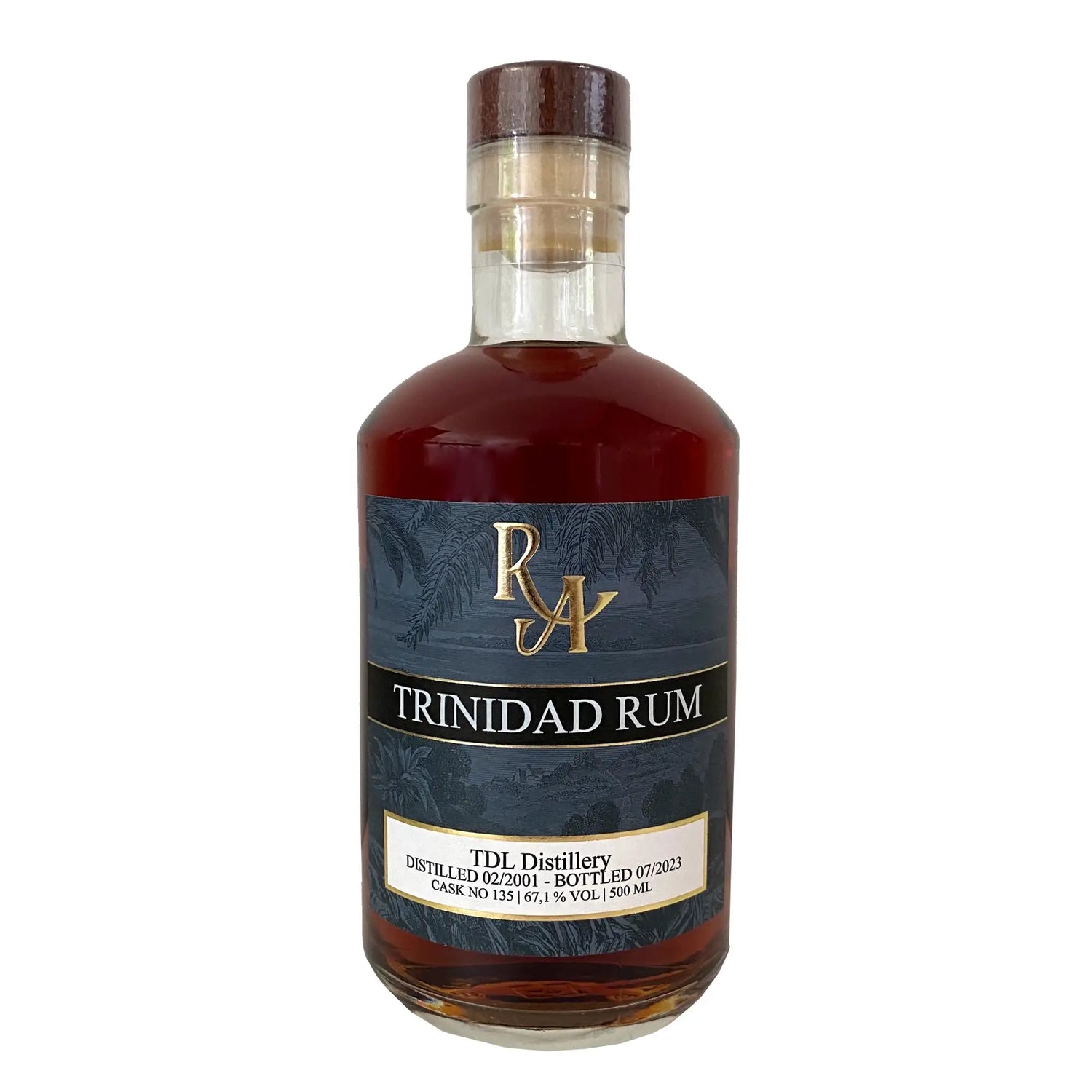 Sample TDL 2001 RA Trinidad Rum 22yr 67,1% 3cl
