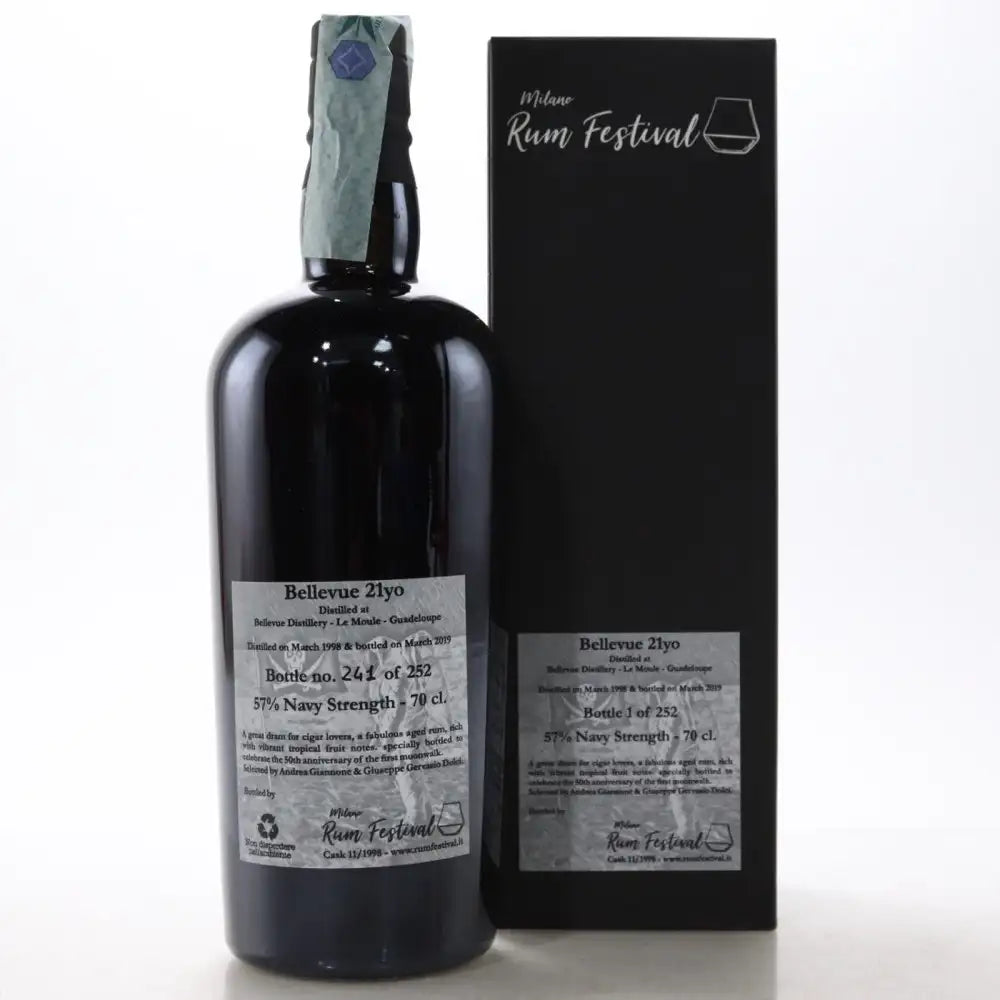 Bellevue 1998/2019 21yo 57% Milano Rum Festival