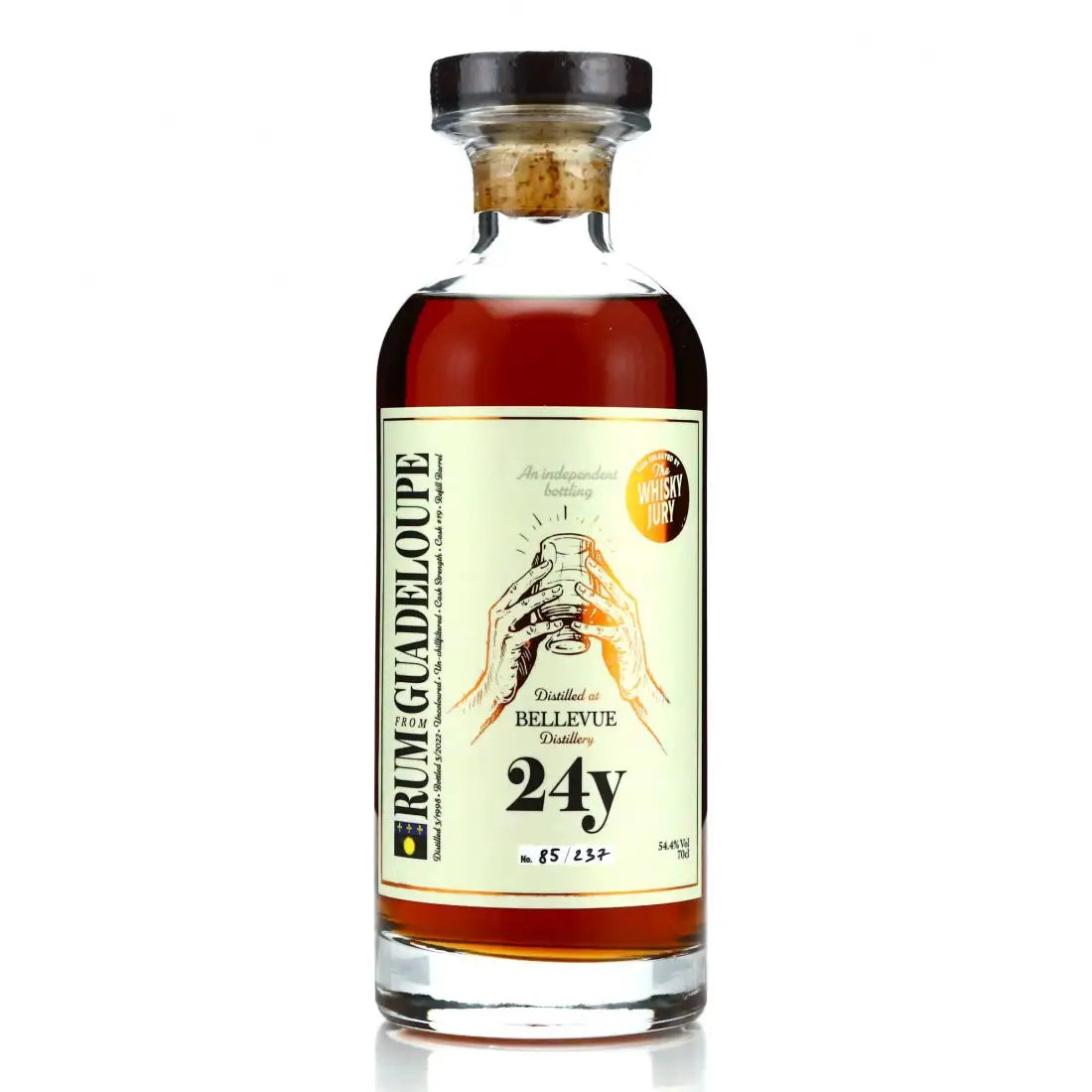 Sample The Whisky Jury Bellevue 1998 24yr 54,4% 3cl