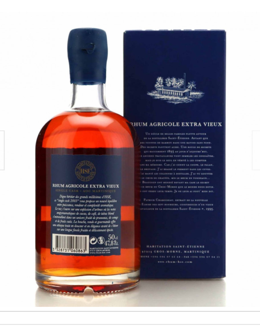 HSE 2003 Single Cask #FRA1809-3 50cl 47,8% 17yo