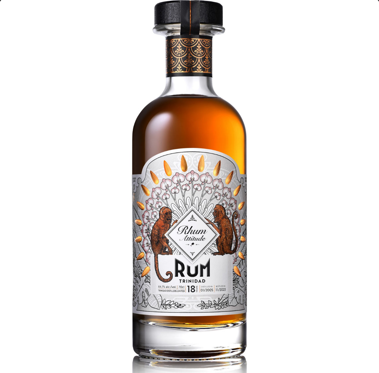 Sample Rhum Attitude TDL 2005 Trinidad Rum 18yr 64,1% 3cl