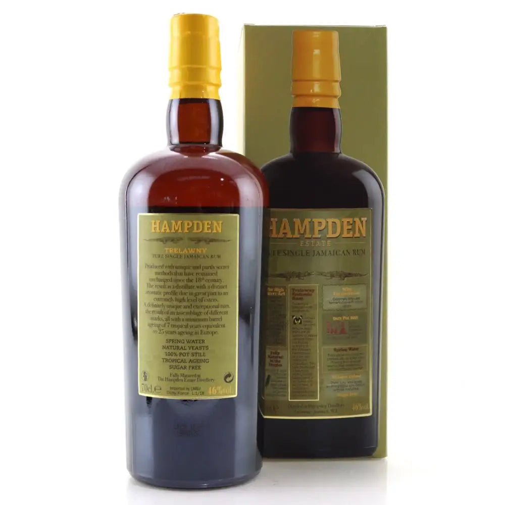 Hampden Pure Single Jamaican Rum 8yr 46%