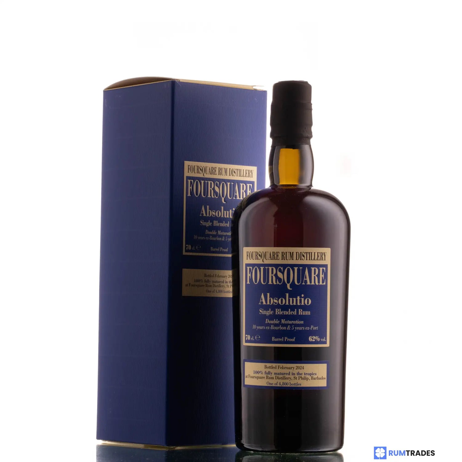 Sample Velier Foursquare 2009 Absolutio 15yr 62% 3cl