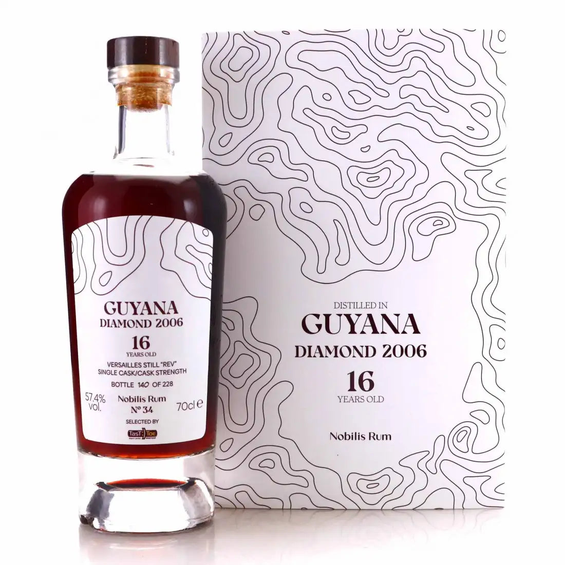 Sample Nobilis Diamond 2006 No. 34 (TAST'TOE) REV 16yr 57,4% 3cl