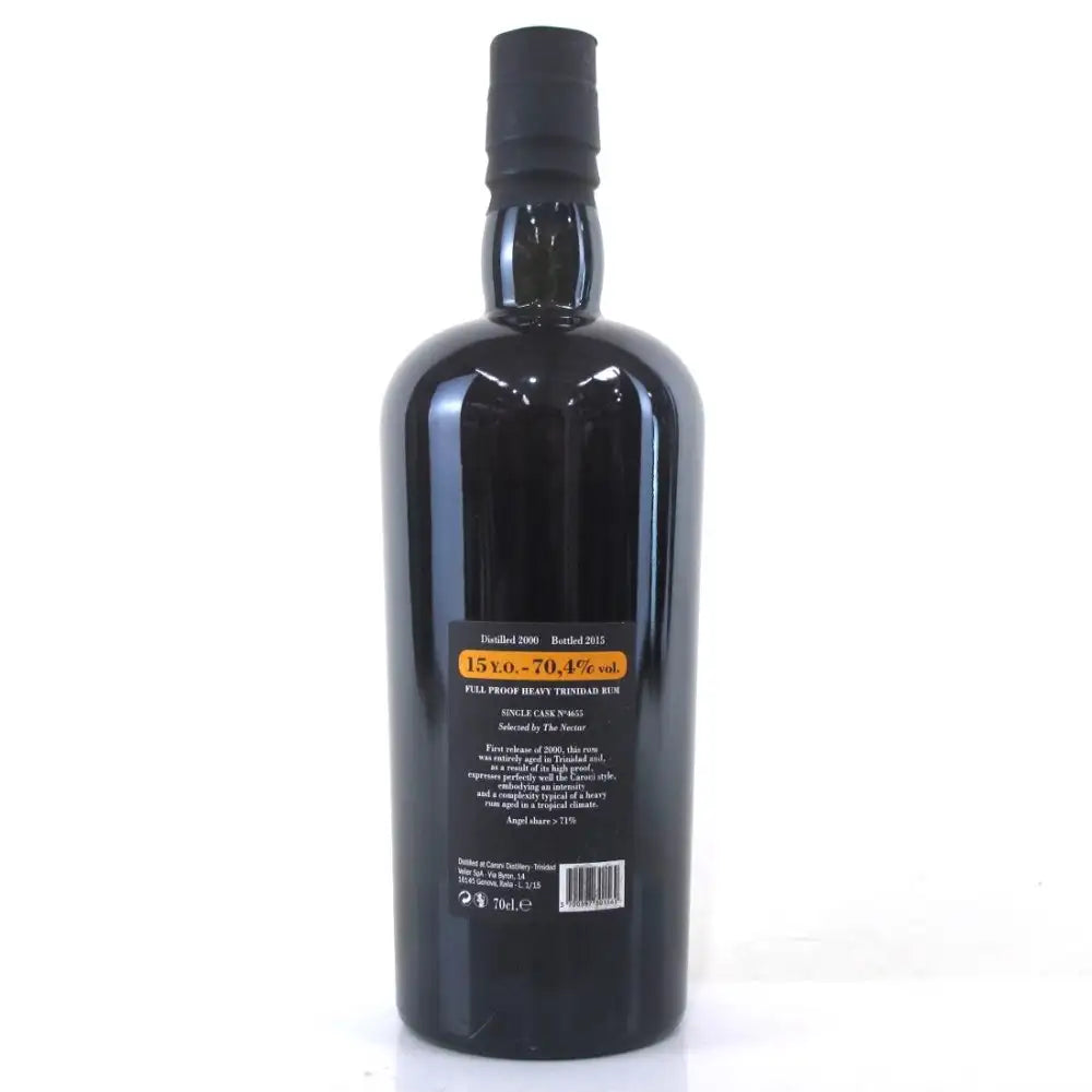 Sample Velier Caroni 2000 15yr 70,4% cask# 4655 The Nectar 3cl