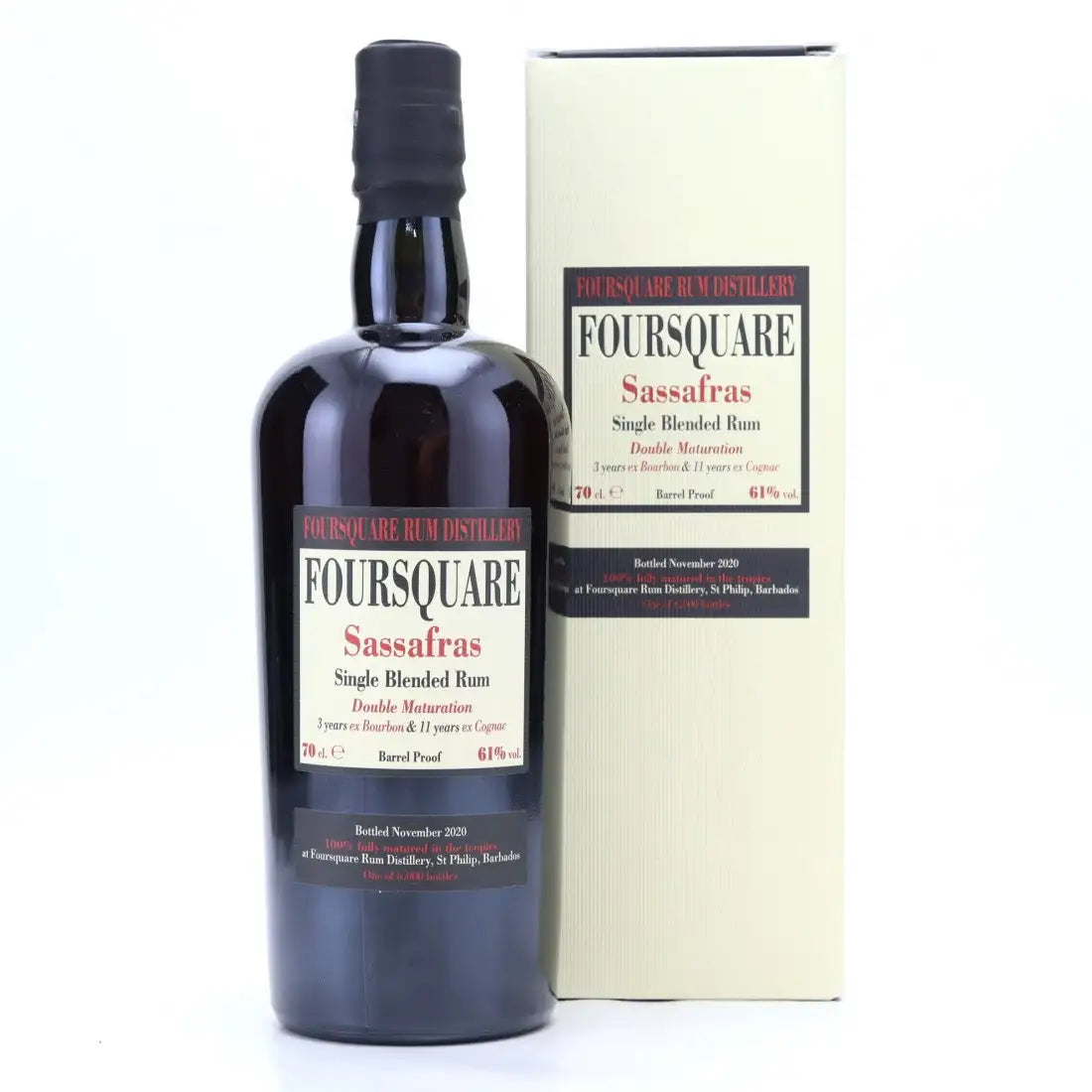 Velier Foursquare 2006 Sassafras 14yr 61%