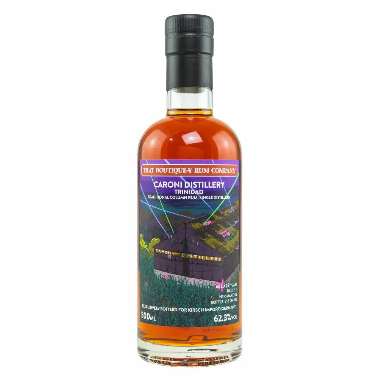 Sample TBRC Caroni 1998 Heavy Trinidad Rum 23yr 62,3% 3cl