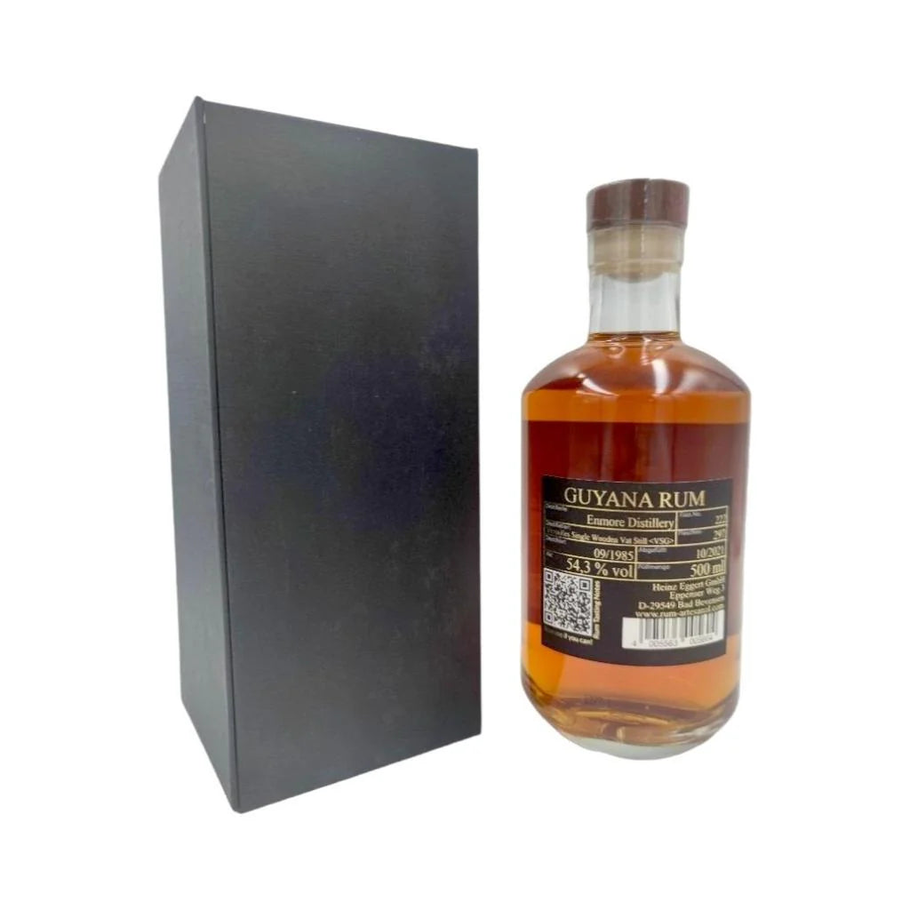 Sample Enmore 1985 RA cask#222 Guyana VSG 36yr 54,3% 3cl