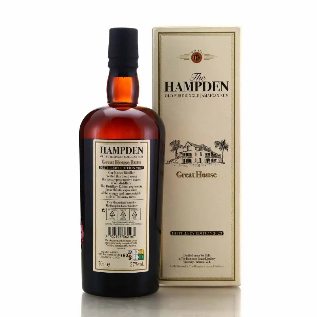 Sample Hampden Great House 2023 57% 3cl