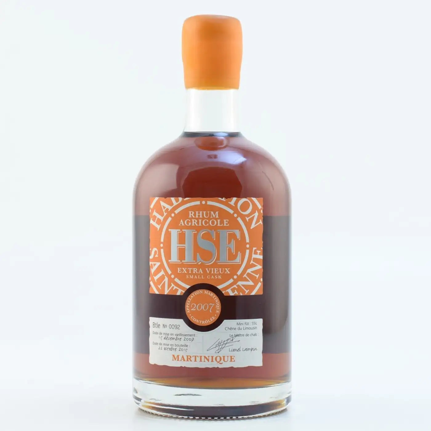 Sample HSE 2014 Extra Vieux Small Cask (MEB 11/2021) 3cl