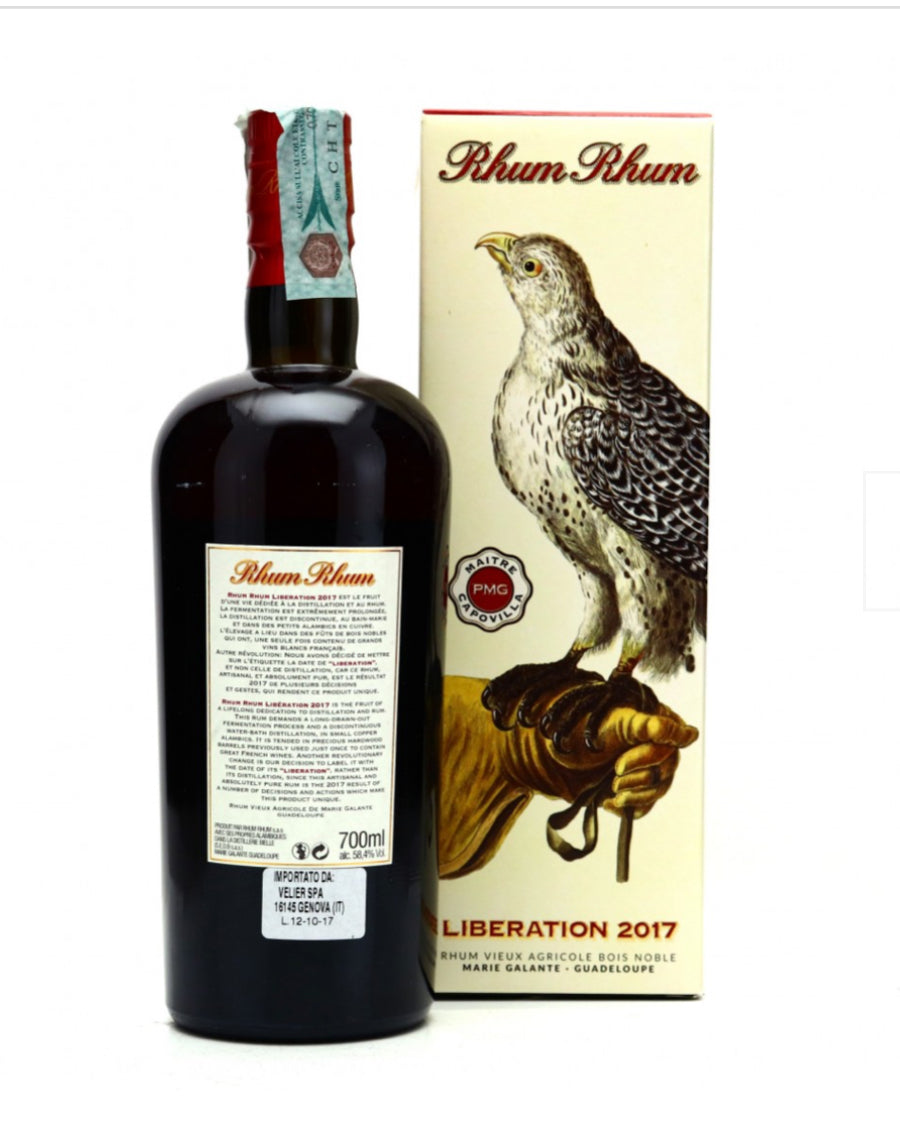Sample Rhum Rhum Libération 2017 Version Integrale 7yr 58,4% 3cl