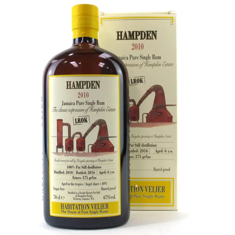 Sample Habitation Velier Hampden 2010 LROK 6yr 67% 3cl