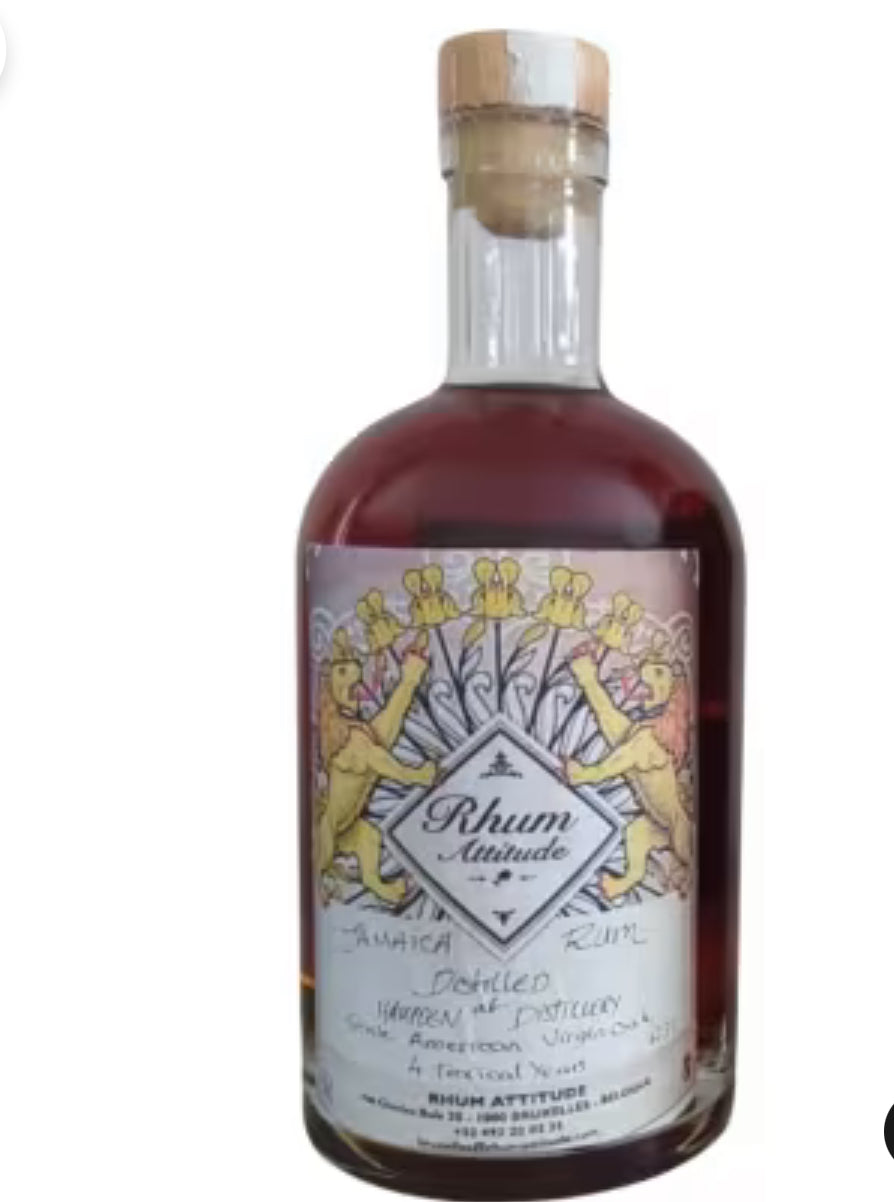 Sample Rhum Attitude Hampden 2020 Jamaica Rum C<>H 4yr 62,15% 3cl