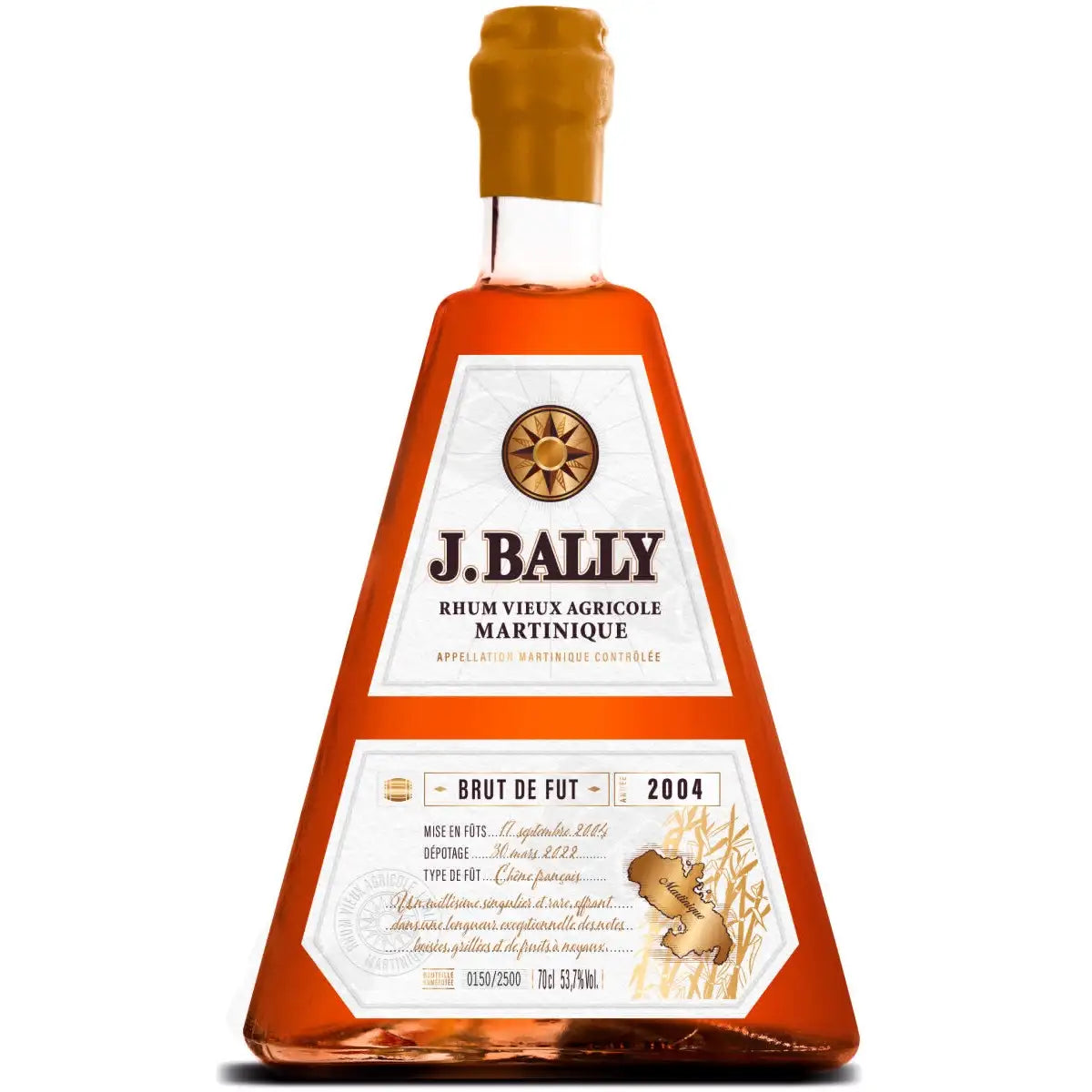 Sample J. Bally Brut de Fût 2004 17yo 53,7% 3cl
