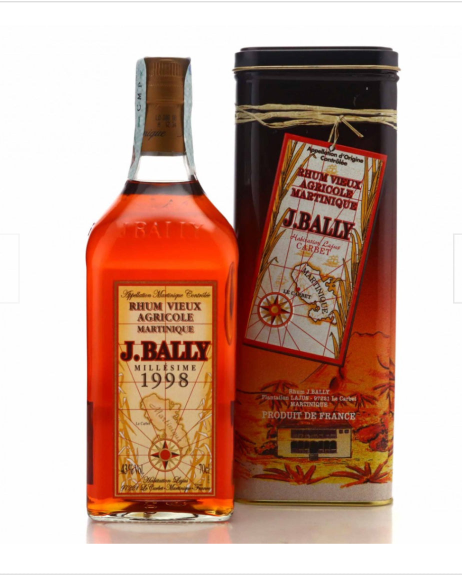 J. Bally 1998 Rhum Vieux 43%