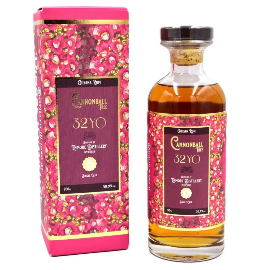 Distilia Enmore 1990 Floral Rum Series Cannonball Three (Catawiki) 32yr 50,9%