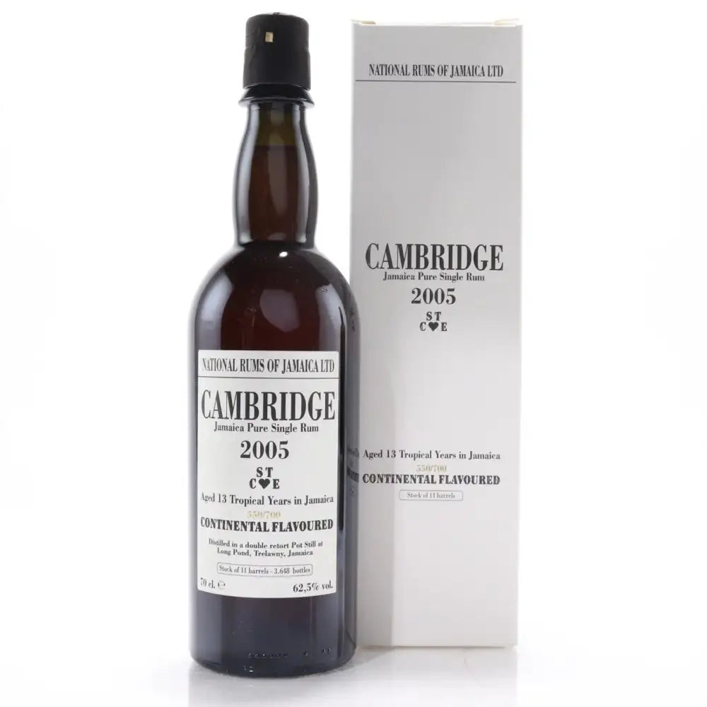 Sample Velier Long Pond 2005 Cambridge STCE 13yr 62,5% 3cl