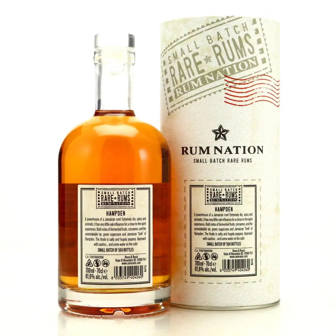 Sample Rum Nation Hampden 1992 Small Batch Rare Rums HLCF 24yr 61,6% 2cl