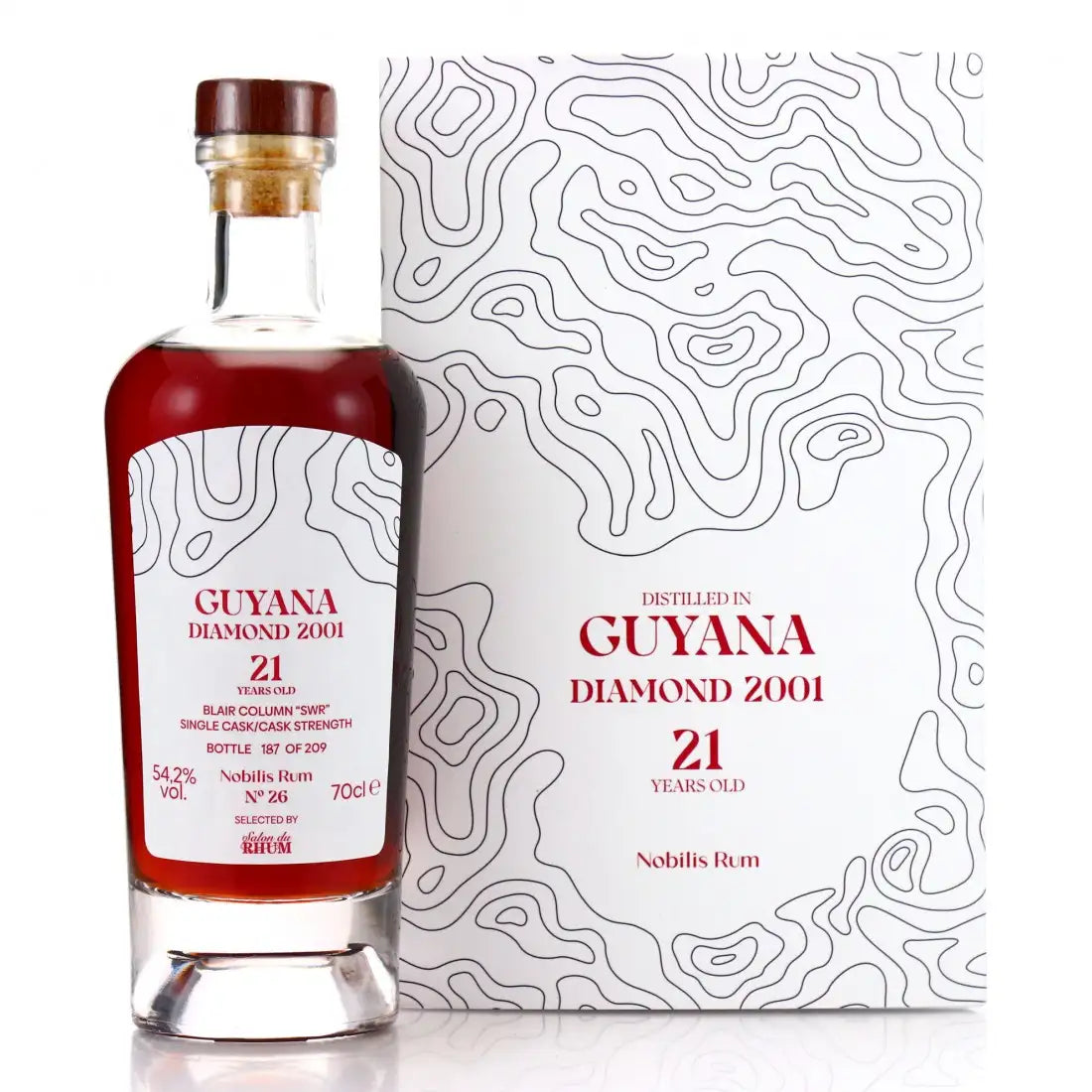 Sample Nobilis Diamond 2001 No.26 Selected by Salon du Rhum SWR 21yr 54,2% 3cl
