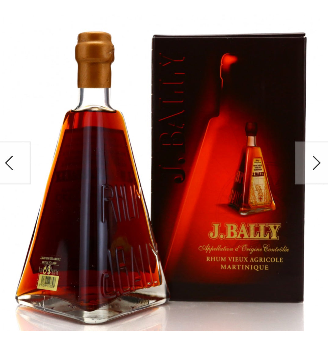 Sample J. Bally 2000 Brut de Fut Pyramide LMDW 58,1% 17yo 3cl