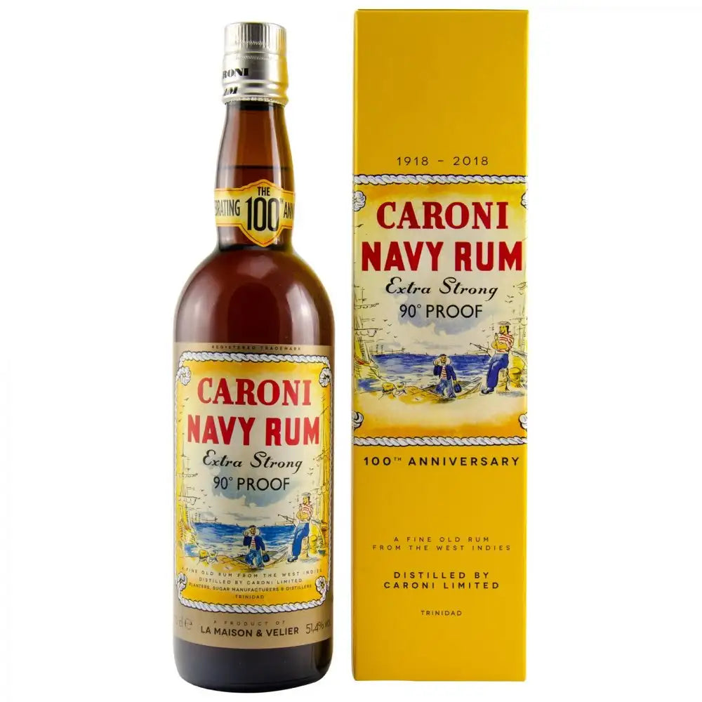 Caroni Navy Rum La Maison and Velier / 100th Anniversary