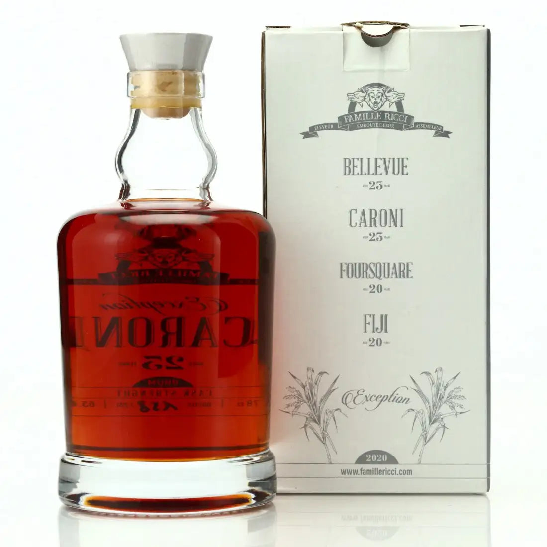 Sample Famille Ricci Caroni 1998 Exception 23yr 63,6% 2cl