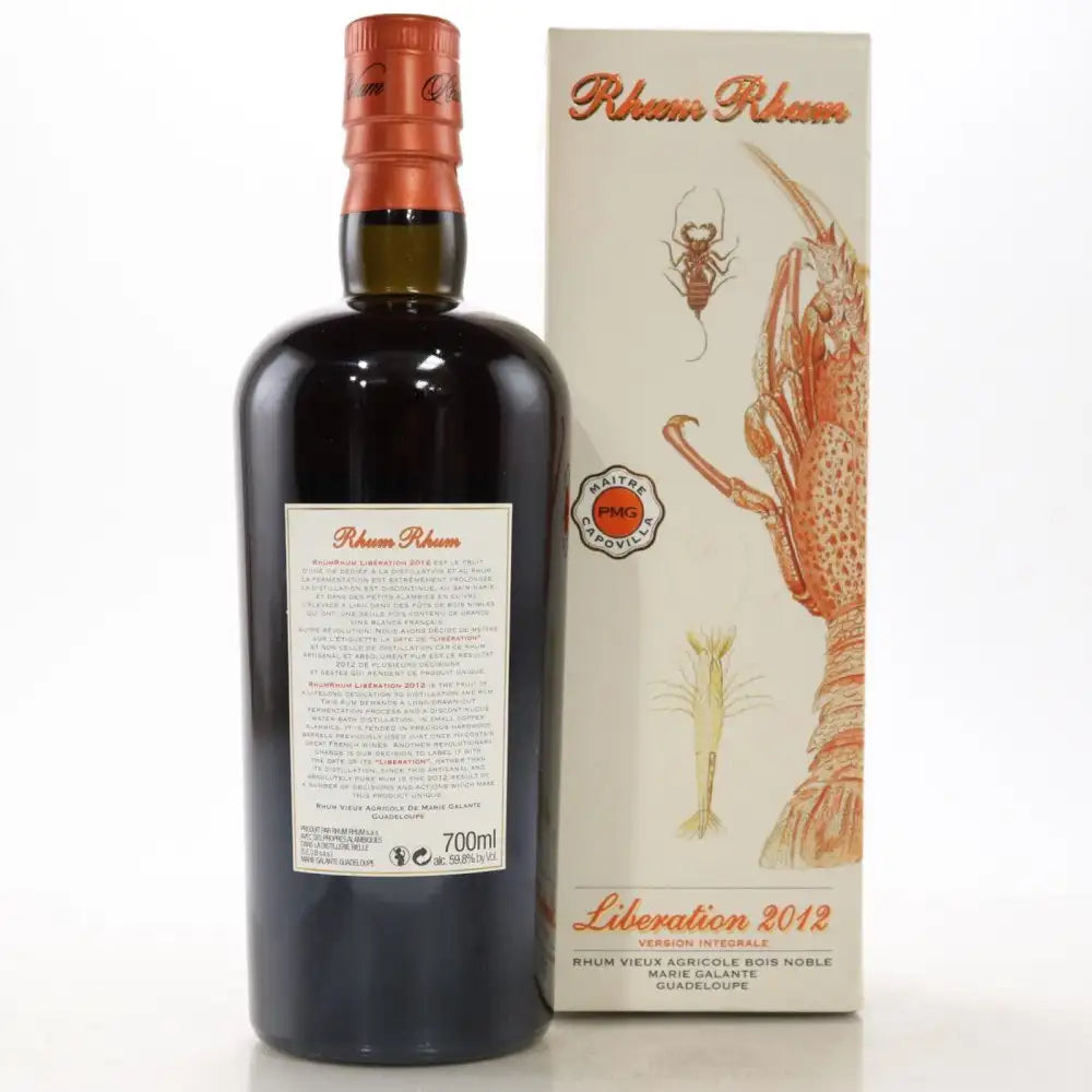 Sample Rhum Rhum Libération Intégrale 2012 Single Cask 59,8% 3cl