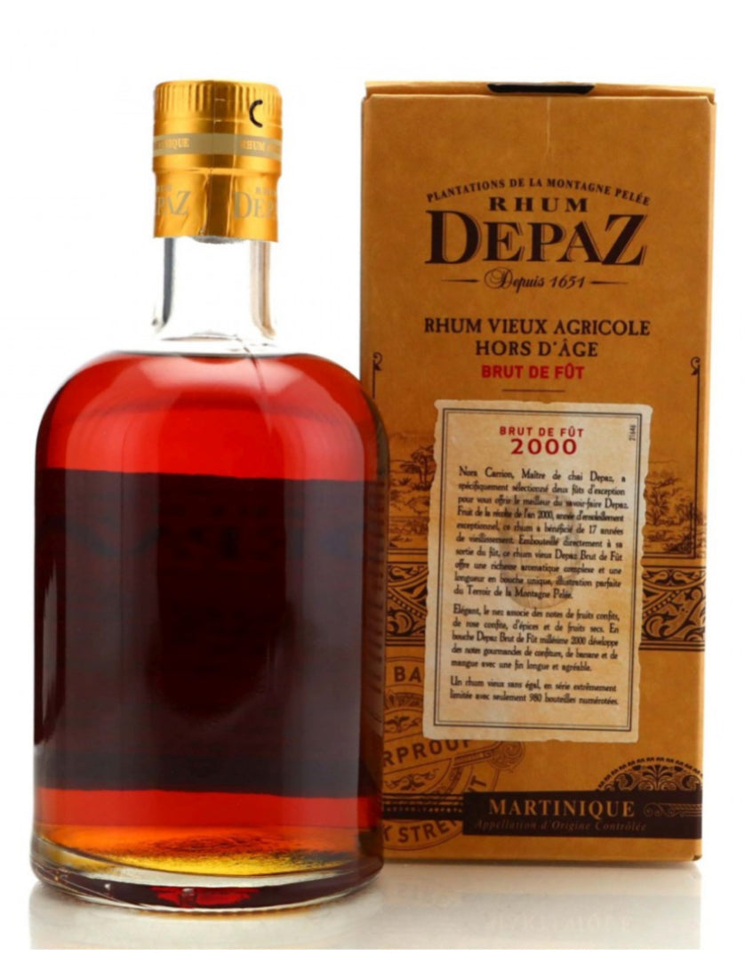Depaz 2000 Single French Oak Cask 17yo #602
