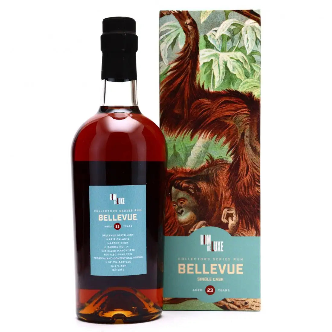 Sample Romdeluxe Bellevue 1998 Collectors Series No.3 GMBV batch #2 23yr 56,1% 3cl