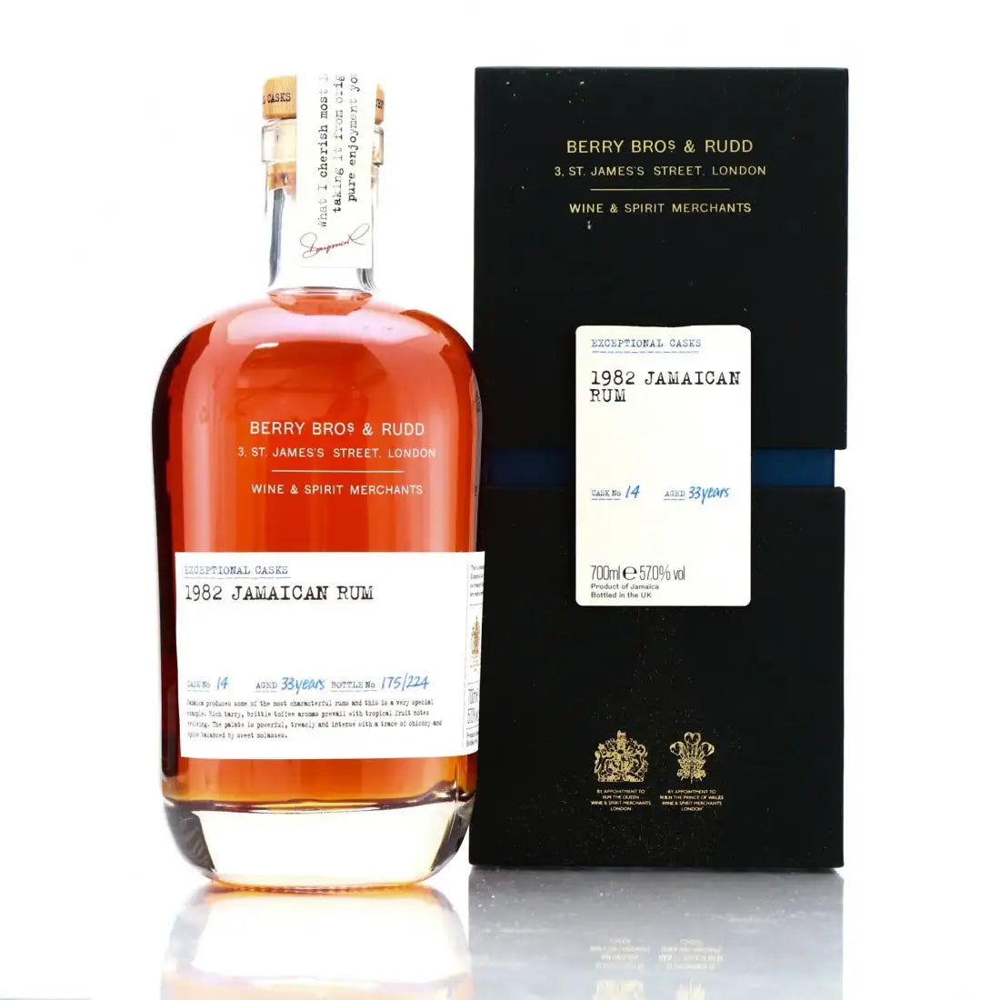 Sample Berry Bros & Rudd Long Pond 1982 33yr 57% 3cl