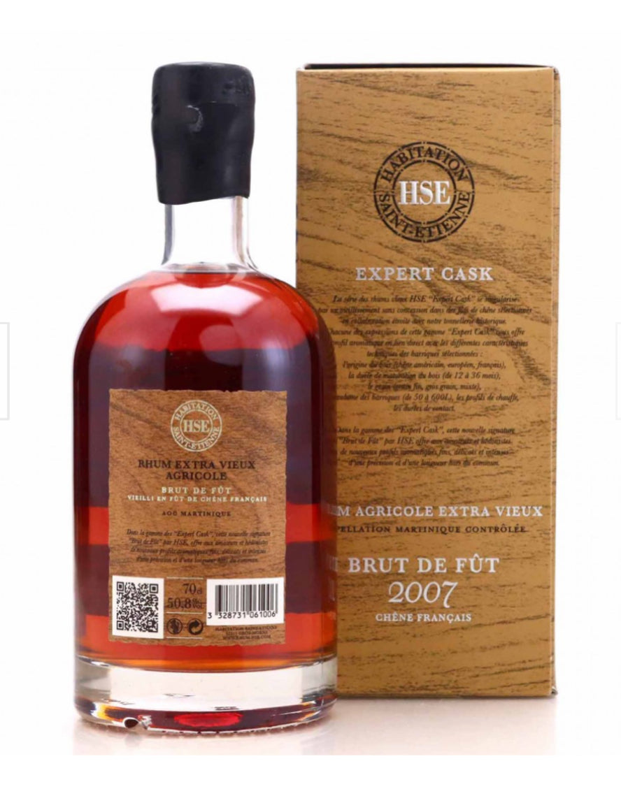 HSE 2007 Brut de Fut Chene Francais 50,8% 11yo