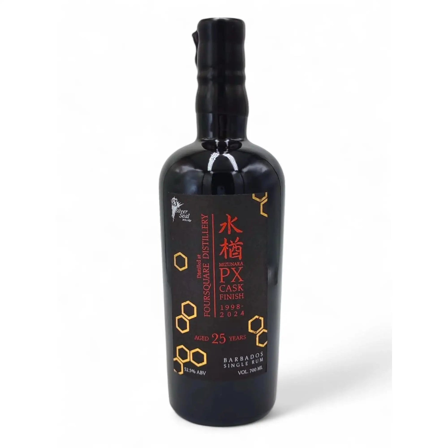 Sample Distilia Foursquare 1998 Mizunara & PX Cask Finish (Silver Seal) 25yr 52,5% 3cl