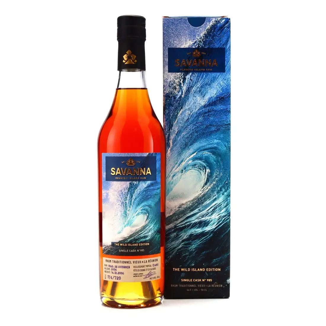 Sample Savanna 2006 The Wild Island Edition - Vague 13yr 64,5% 3cl