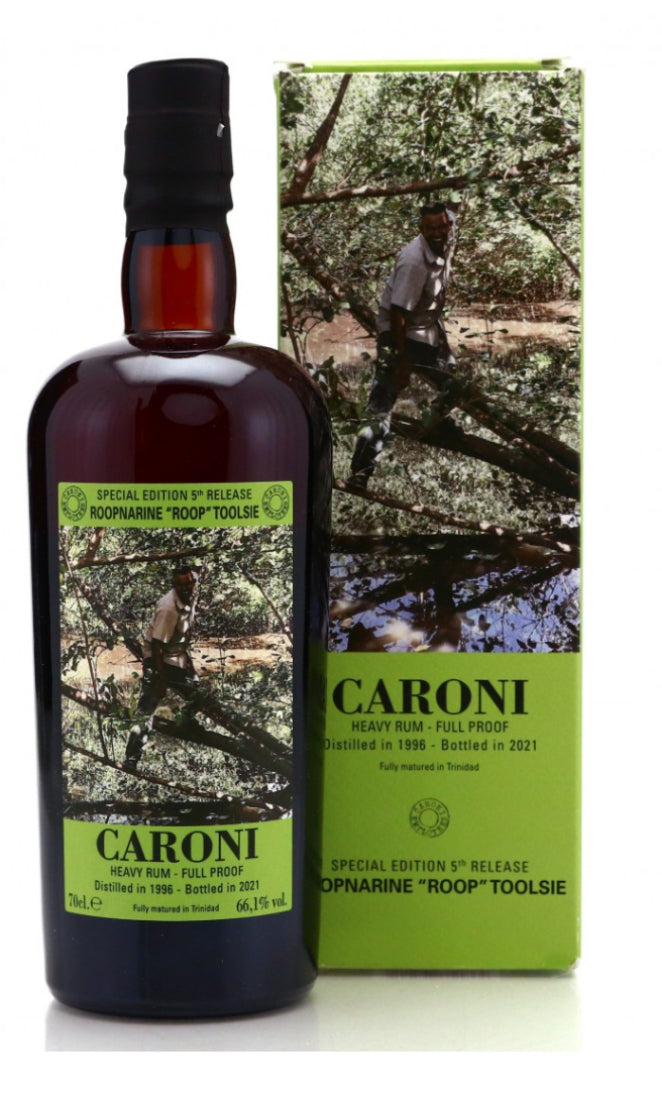 Caroni 1996/2021 25yo 66,1% Employees 5th Release Roopnarine “Roop” Toolsie