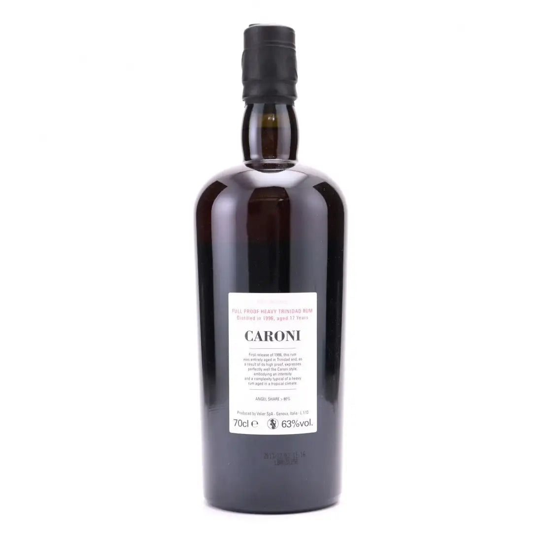 Velier Caroni 1996 17yr 63% 30th Release