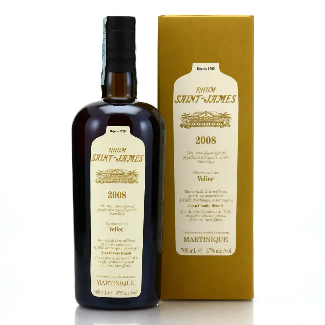 Sample Velier Saint James 2008 Sélection exclusive Velier 13yr 47% 3cl