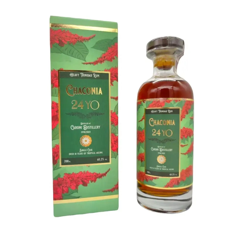Distilia Caroni 1998 Floral Rum Series Caroni Chaconia (Catawiki) 24yr 60,2%