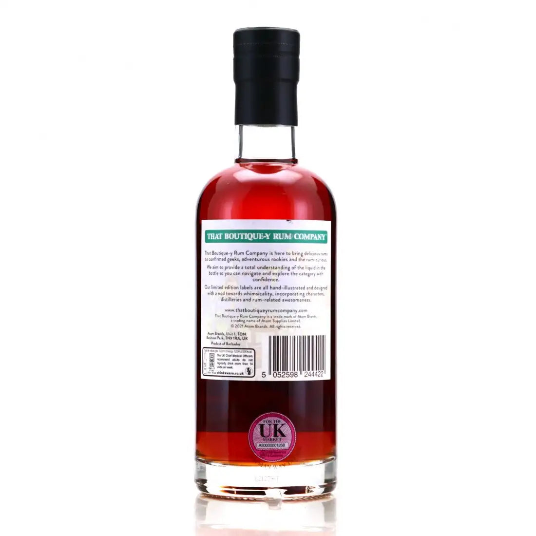 Sample TBRC Foursquare Barbados 10yr 53,5% 3cl