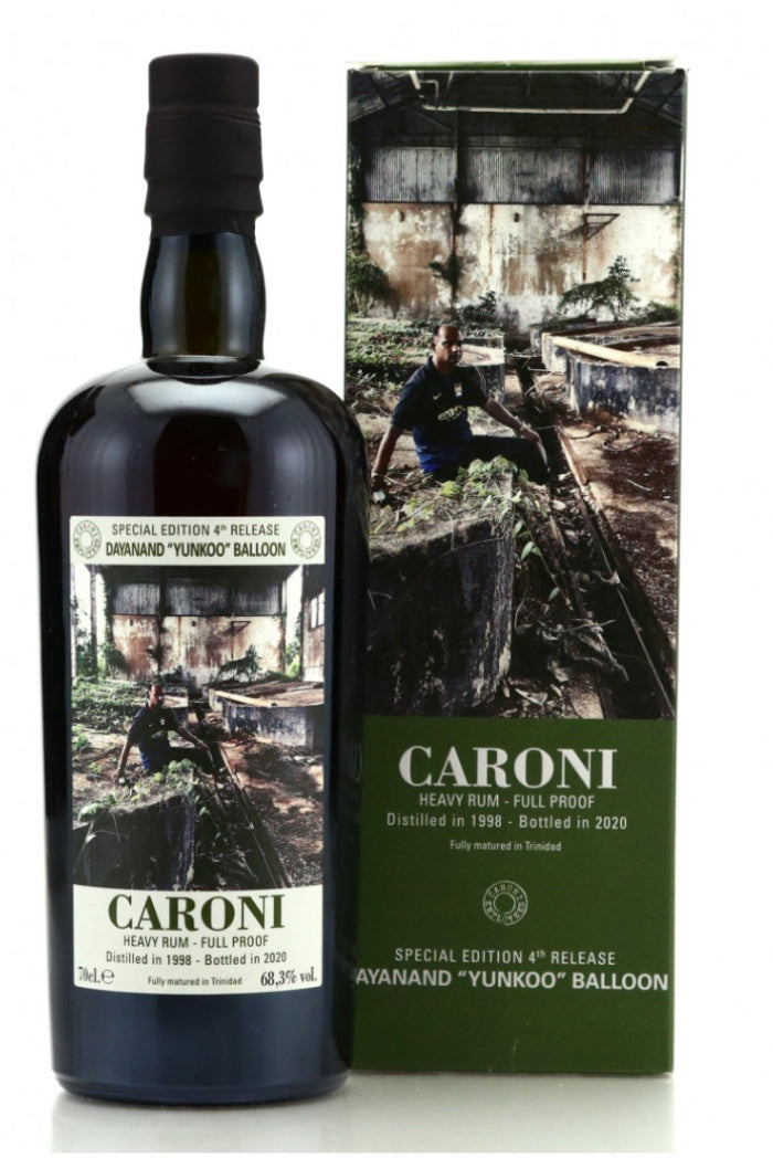 Caroni 1998 22yo 68,3% Employees 4th release Dayanand “Yunkoo” Balloon