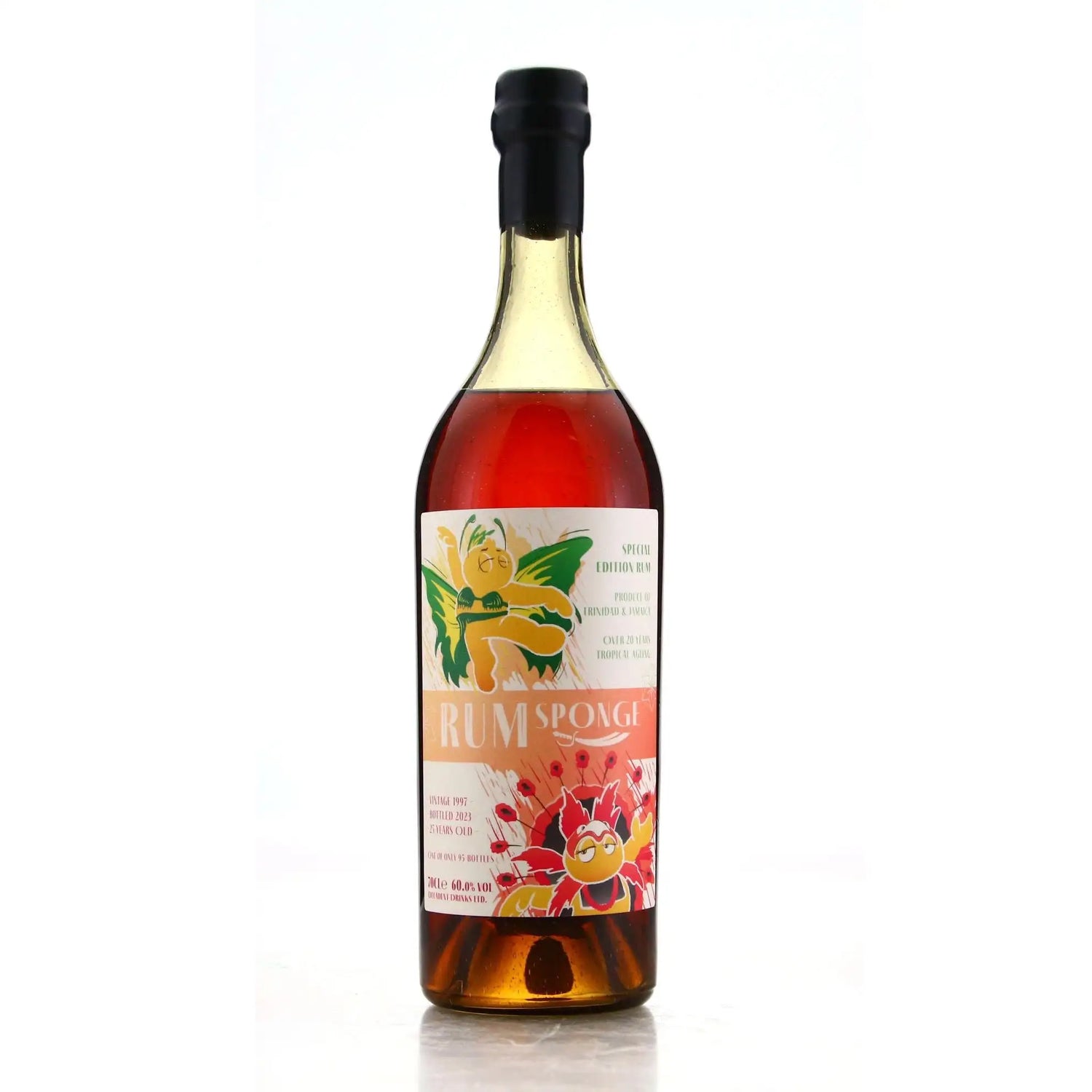 Caroni & Clarendon Clarendoni 1997 Rum Sponge Old Special Edition No.1 25yr 60%