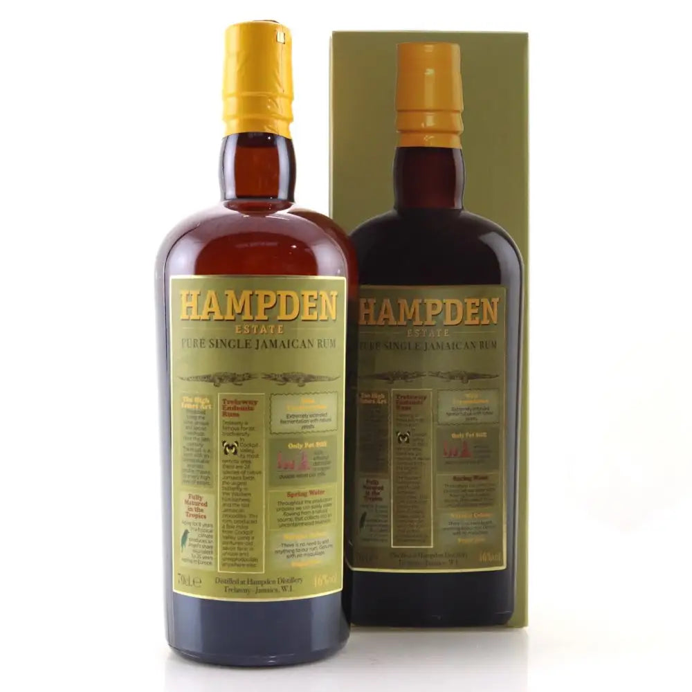 Hampden Pure Single Jamaican Rum 8yr 46%