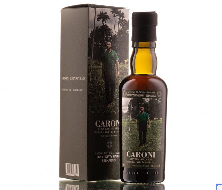 Caroni 1996 25yo 66,2% Employees 6th Release Ricky “Dirty Harry” Seeharack VSGB 10cl